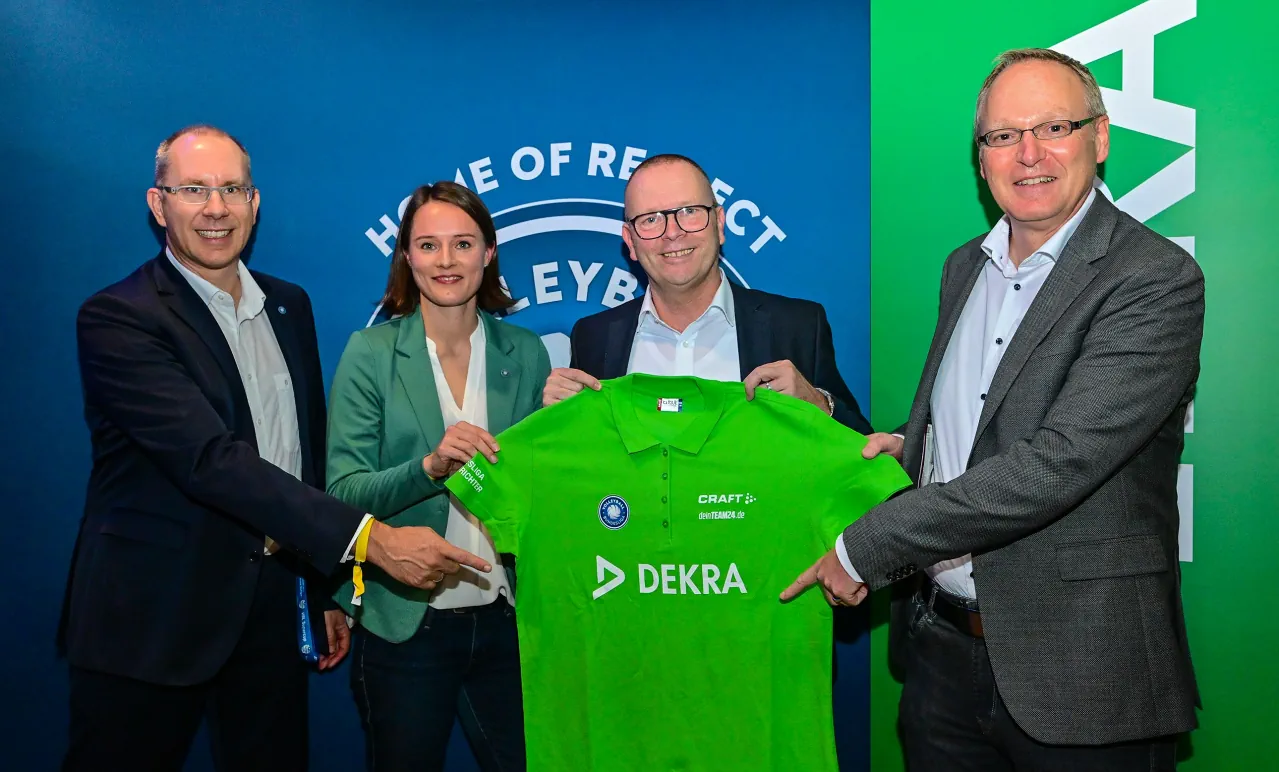 DEKRA wird Offizieller Partner der Volleyball Bundesliga der Frauen